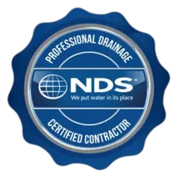 NDS Certified Professional Drainage Contractor badge
